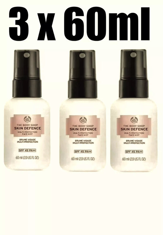 The Body Shop - Skin Defence Multi Protection - Face Mist SPF 45 PA++ 100% Vegan