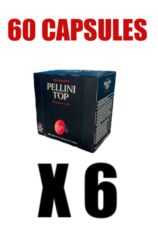 Pellini ESPRESSO 100% Arabica Coffee Capsules 6 x 75g Best Before 03/24